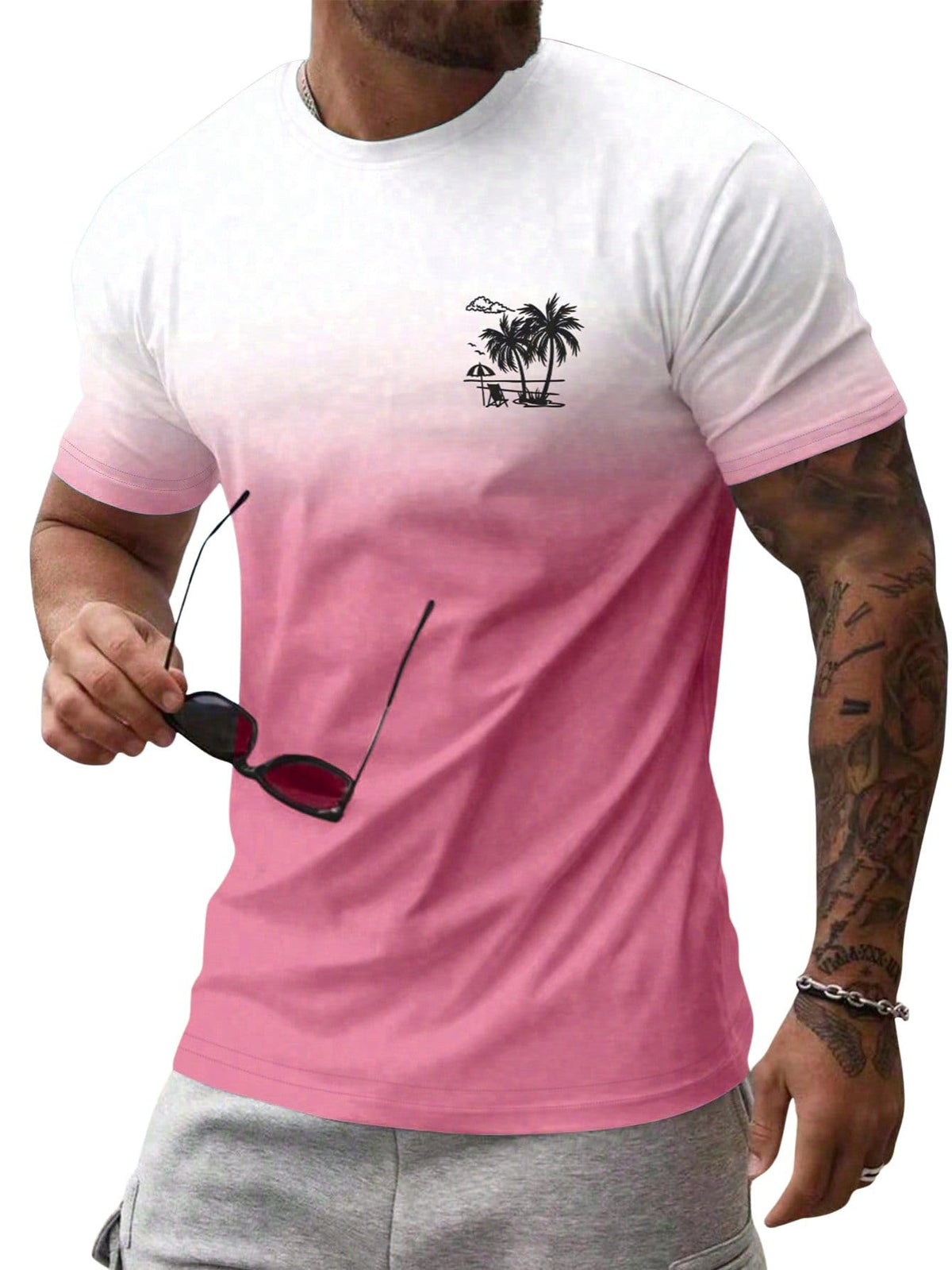 SOLY HUX Men's Graphic Tees Summer Beach Vacation Casual T Shirts