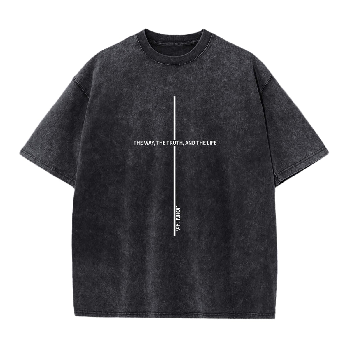 Wrenpies Christian Jesus Shirts for Men God Faith Religious Tshirt Cross Bible Verse Tops Acid Wash Oversized Graphic Tees