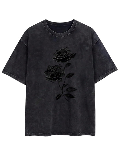VIPWOLF Men's Graphic Vinatge Oversized Short Sleeve Tee Shirt
