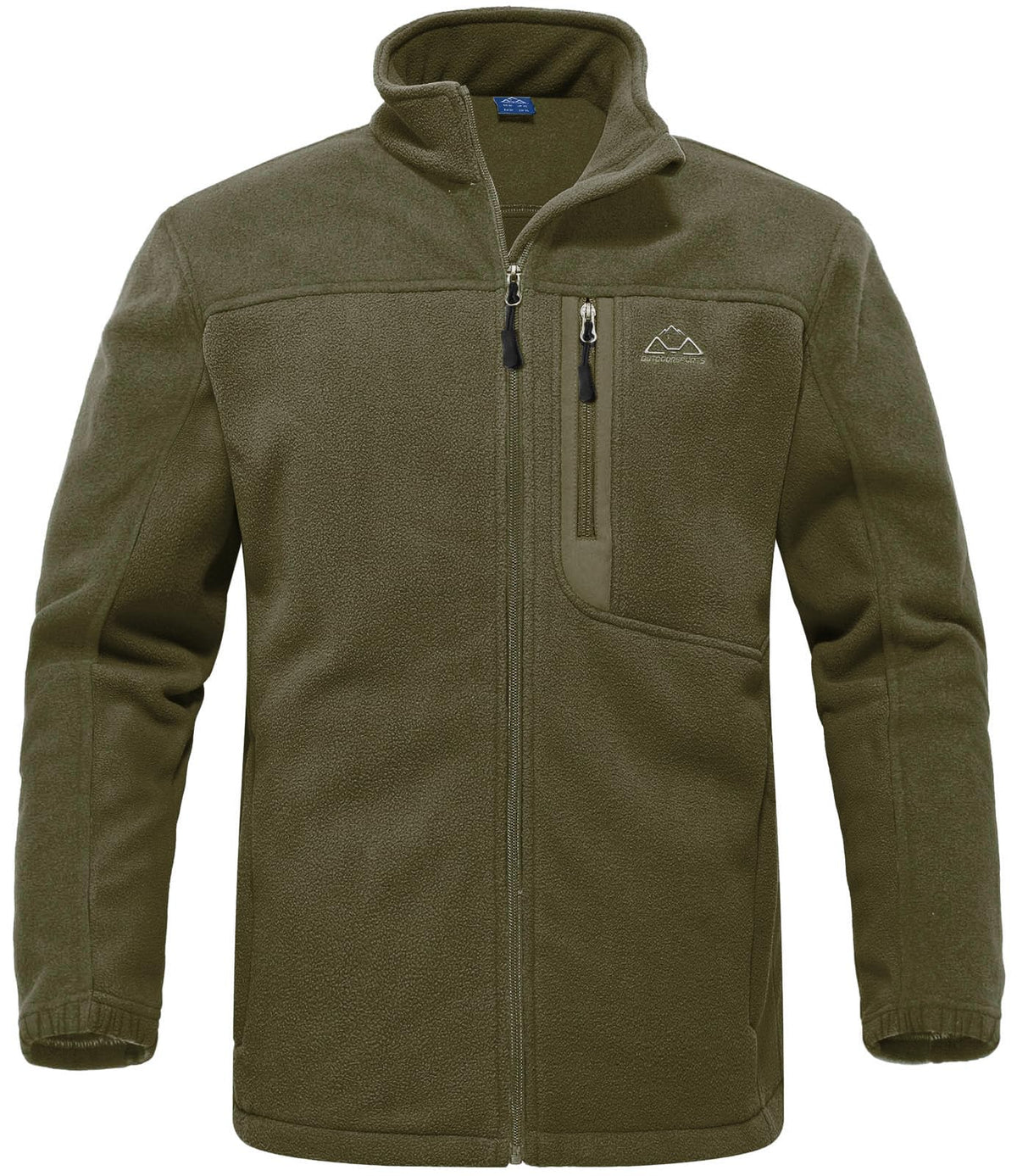 Rdruko Men's Fleece Jackets Full Zip Lightweight Outdoor Hiking Jackets