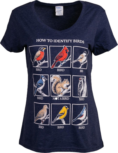 Ann Arbor T-shirt Co. Funny Bird Watching Birder Nerd Watcher Tee Shirts