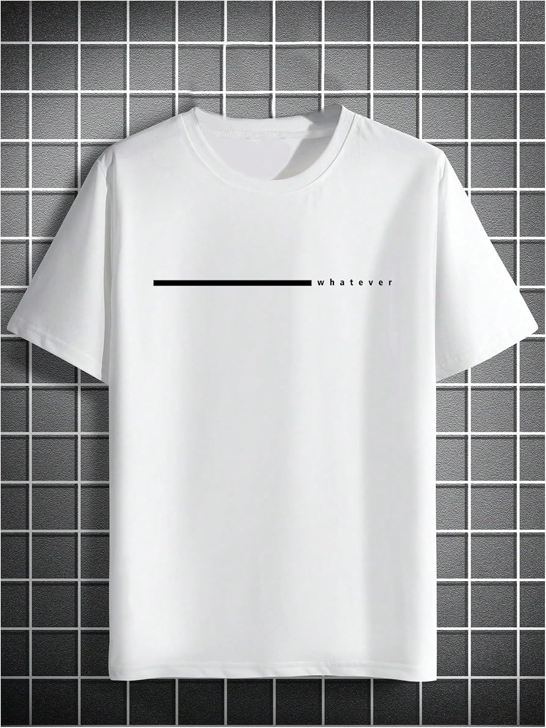 SOLY HUX Men's Graphic Tees Short Sleeve Letter Print Casual T-Shirts