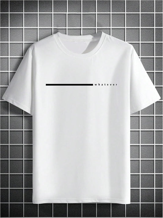 SOLY HUX Men's Graphic Tees Short Sleeve Letter Print Casual T-Shirts