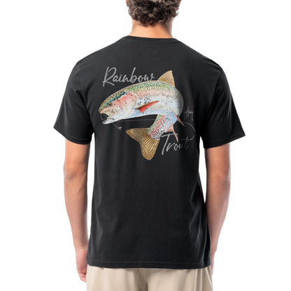 Guy Harvey Men’s Short Sleeve OG Cotton Graphic Pocket T-Shirt