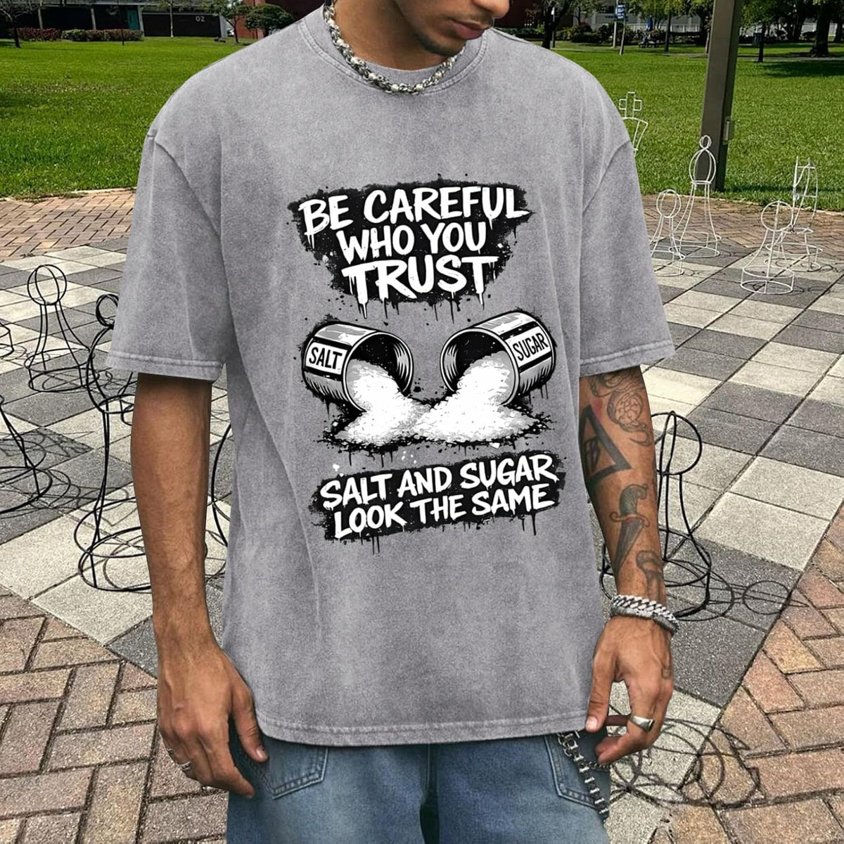 Tuislay Graphic Tees Men Oversized Gym Acid Wash Tshirts Streetwear Vintage Grunge T Shirts Y2k Baggy Funny Fashion Shirt Top
