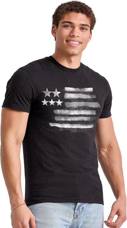 Hanes Men's Essentials Short Sleeve Graphic Tee