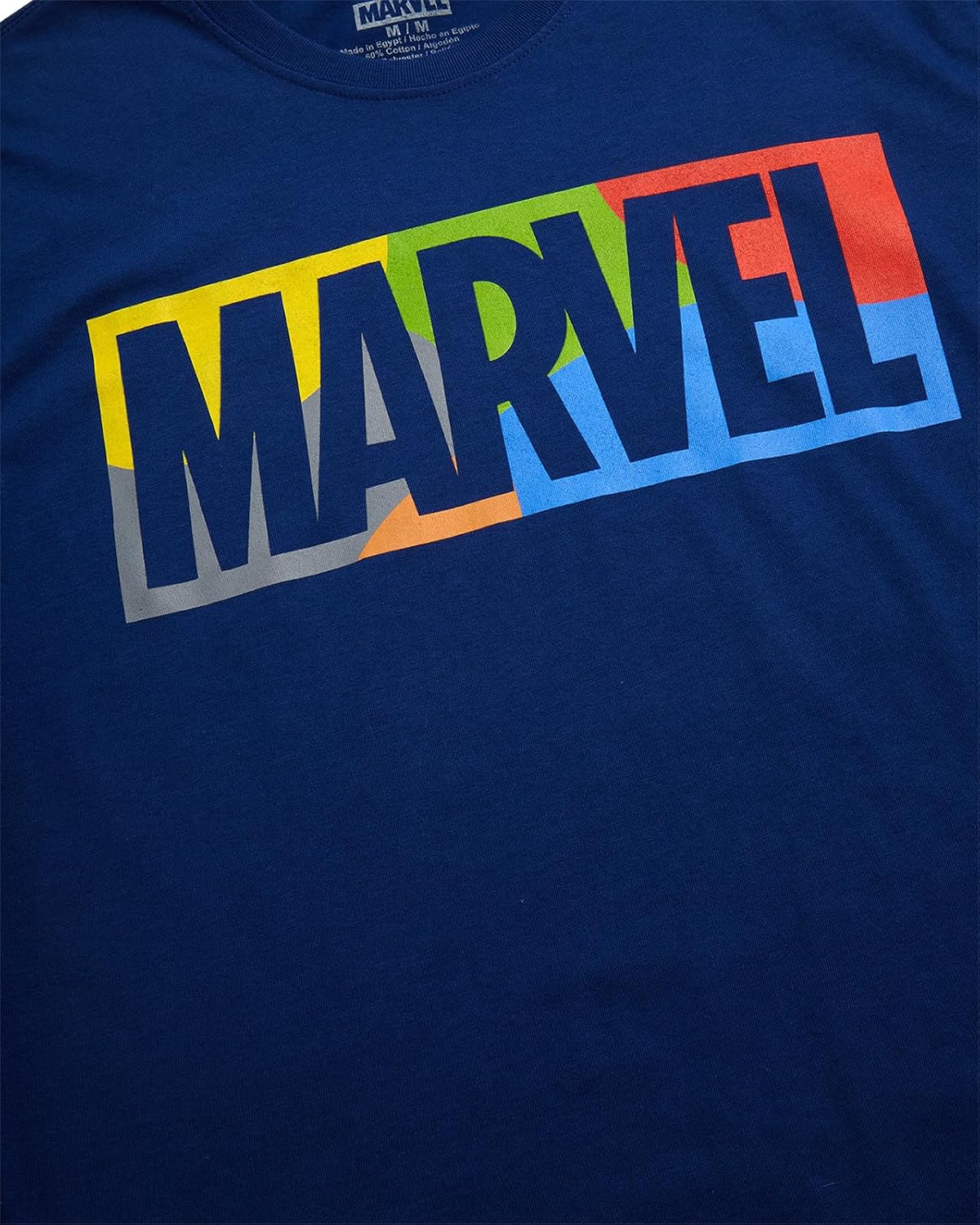 Marvel Mens Graphic Tees Short Sleeve Crewneck Cotton T-Shirts