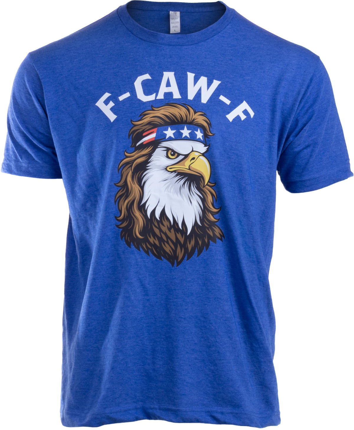 F Caw F Shirt - Funny Men's Novelty Shirts F-Caw-F Chicken Crow Eagle Rooster Fcawf Funny T-Shirt for Men or Women