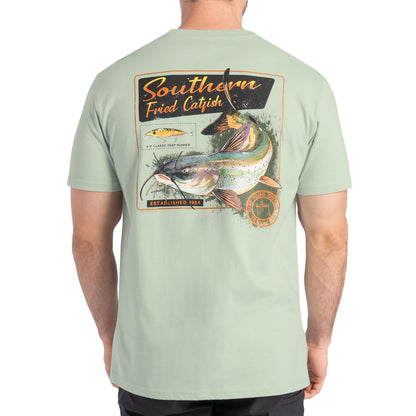 Guy Harvey Men’s Short Sleeve OG Cotton Graphic Pocket T-Shirt