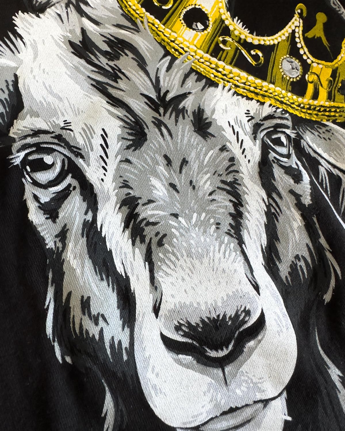G.O.A.T. | Greatest of All Time Champion Tee Shirt, Goat Fantasy Sports Champ Joke Humor T-Shirt for Men Women